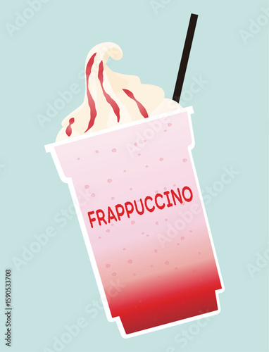 いちごのフラペチーノ