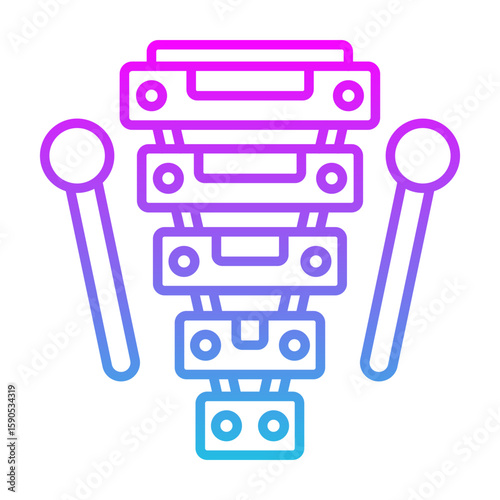 Xylophone Icon