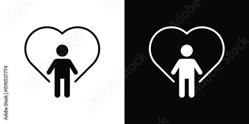 Wellness icon vector, filled flat sign, solid pictogram. Symbol, logo illustration.