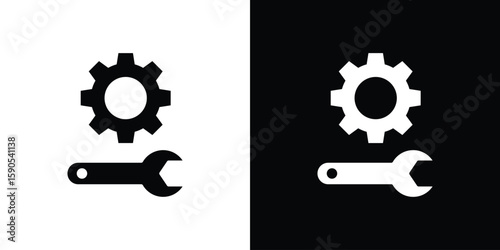 Productivity tools icon vector, filled flat sign, solid pictogram. Symbol, logo illustration.