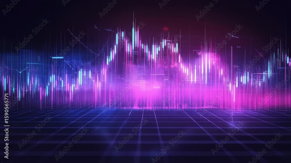 Abstract financial chart with uptrend line graph stock market data Abstract financial chart with uptrend line graph stock market data