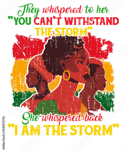 Fotografija They Whispered To Her You Can't Withstand The Storm She Whispered Back I Am The