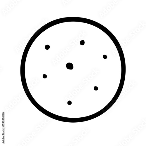 惑星 線画 手書き