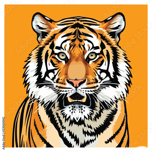 Tigers are endangered species.eps