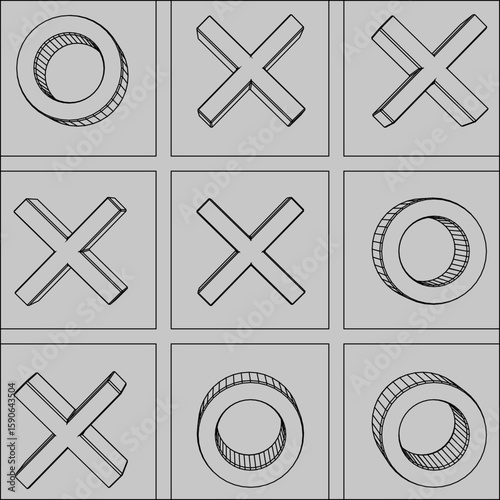 vector illustration silhouette sketch design simple classic game old times