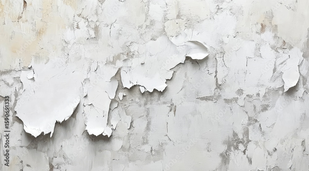 Obraz premium Peeling paint on aged wall (1)