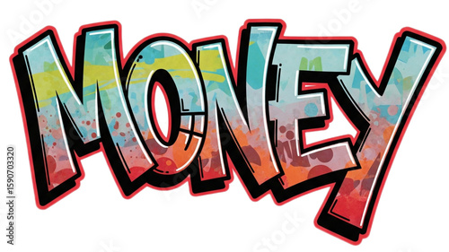 Money graffiti 