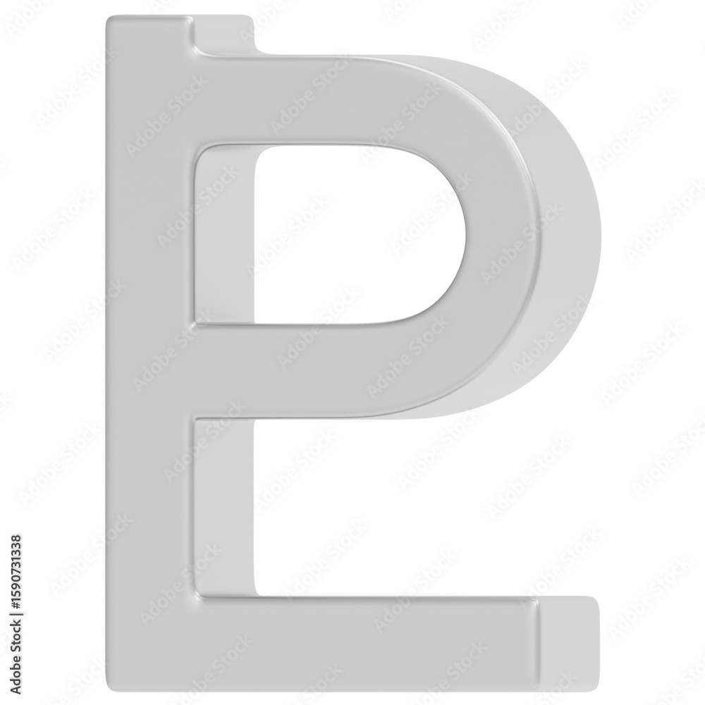 Obraz premium 3D Pluto Icon