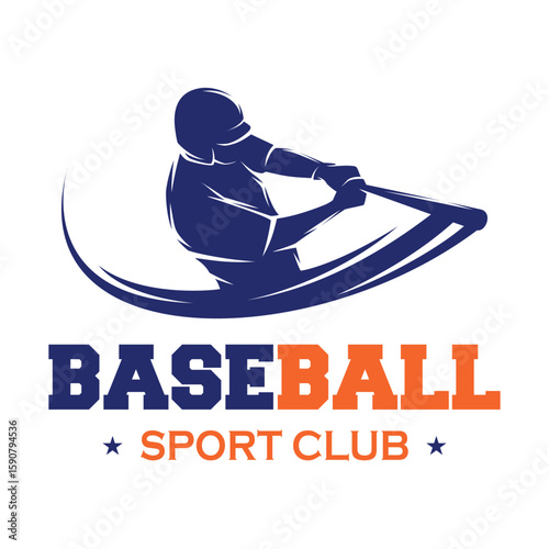 Baseball Logo Design. Sports Baseball Logo Design Vector