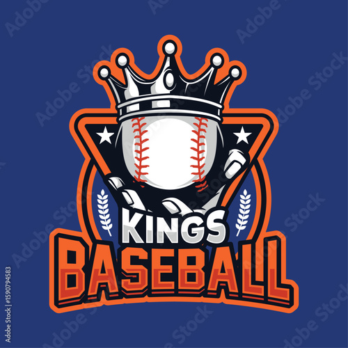 Baseball Logo Design. Sports Baseball Logo Design Vector