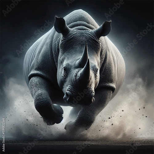poster of rhino