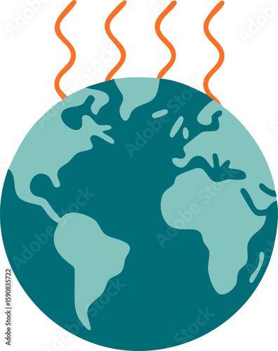 global warming concept
