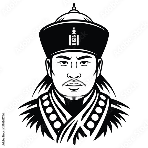 Mongolian commander