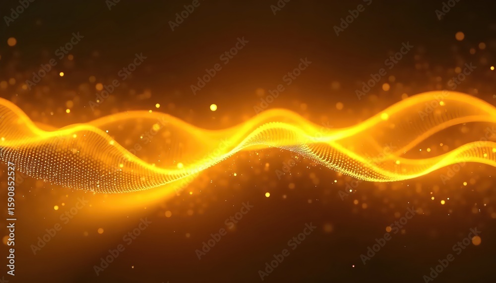 Fototapeta premium Transparent Light Beams in Motion