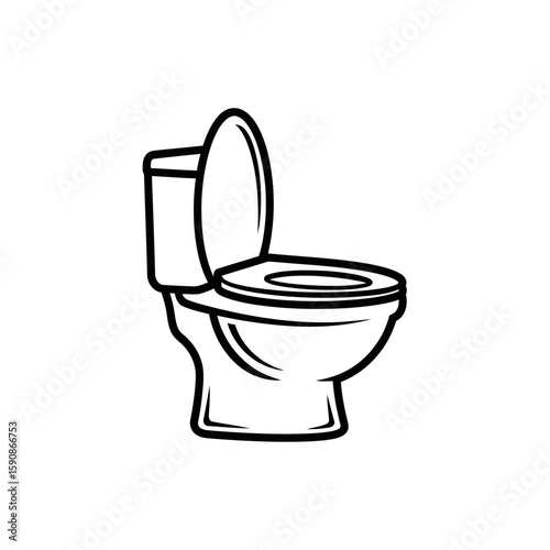 Toilet Pattern Icon Clean and Functional Vector Illustration with Simple Design for Restroom Signage and Plumbing Needs, a Seamless Pattern