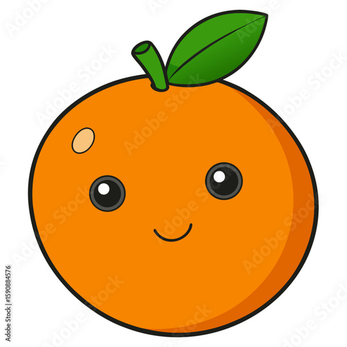 Orange Fruit Slice Set of Vector