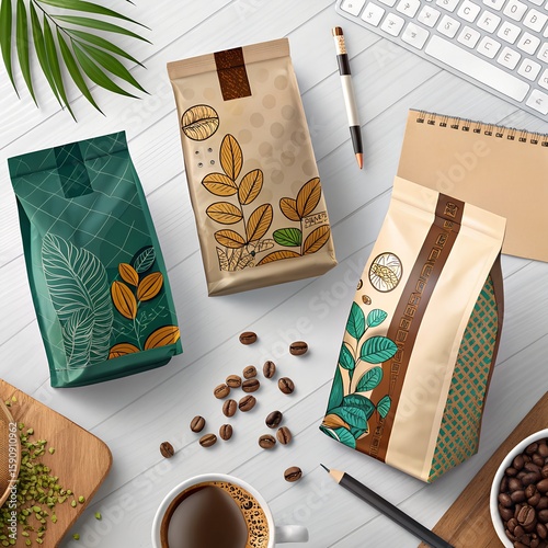 coffee and sweets mockup