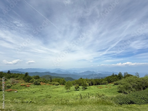 landscape with clouds