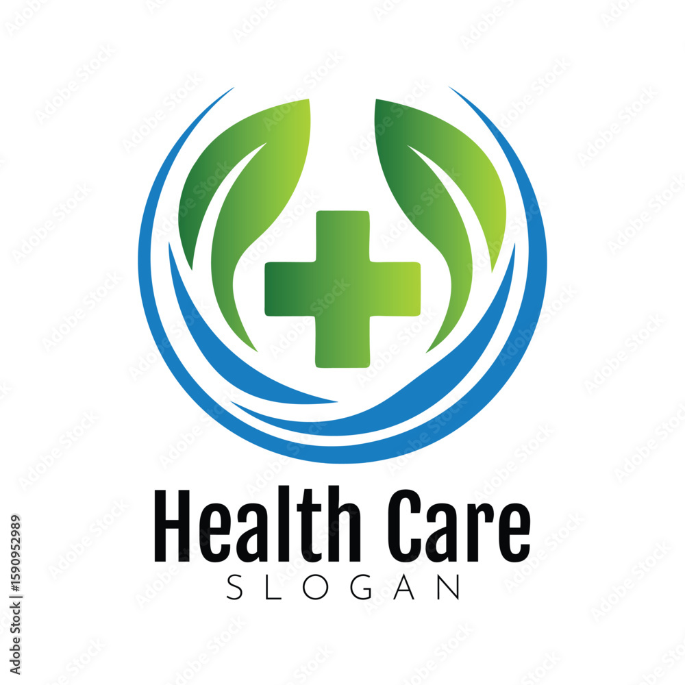 Obraz premium healthcare, healthy logo