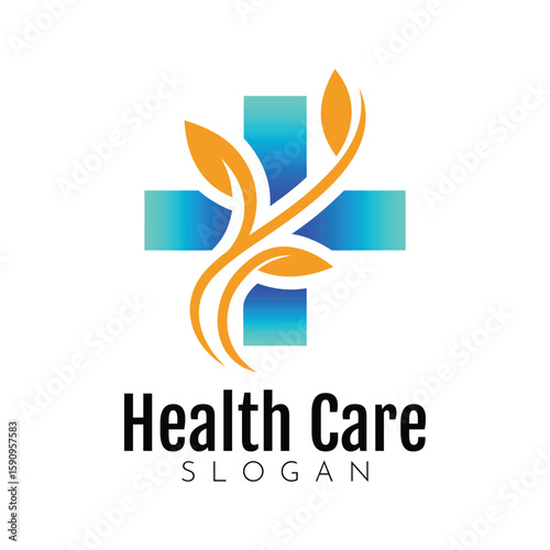 healthcare, healthy logo