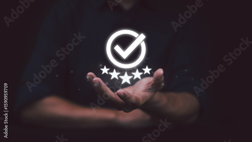  Professional quality, business assurance, and technological concept with standardized processes that serve customers, including information documents
