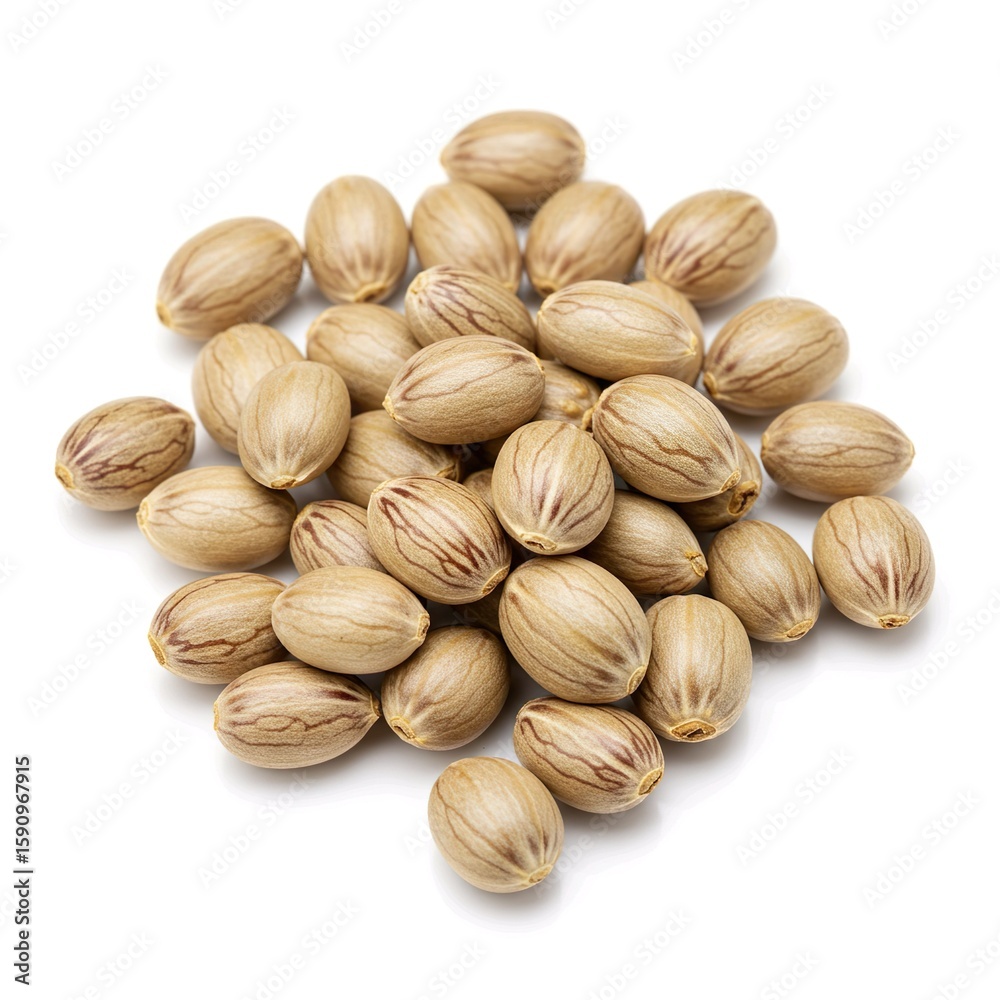 bowl full snapdragon seeds on white background, bowl full snapdragon seeds on white background,