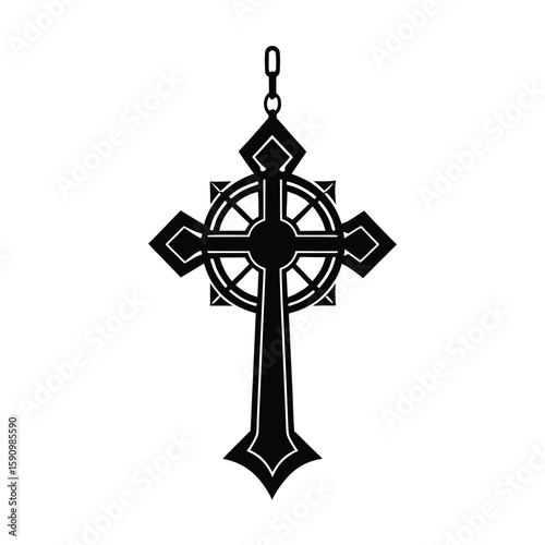 Saint Benedict Style Cross Pendant
