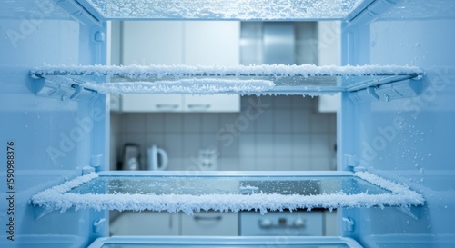Open Door View of Frozen Shelves