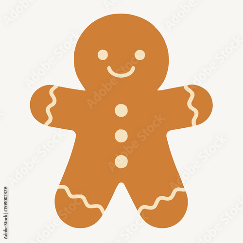 christmas gingerbread man