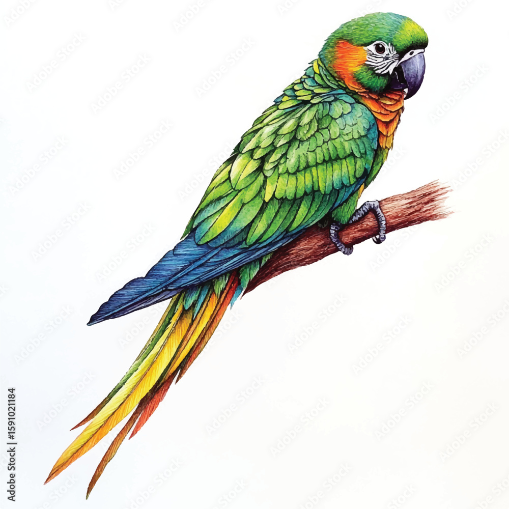 Fototapeta premium a parrot