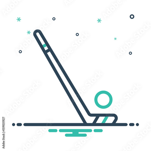 Mix icon for hockey