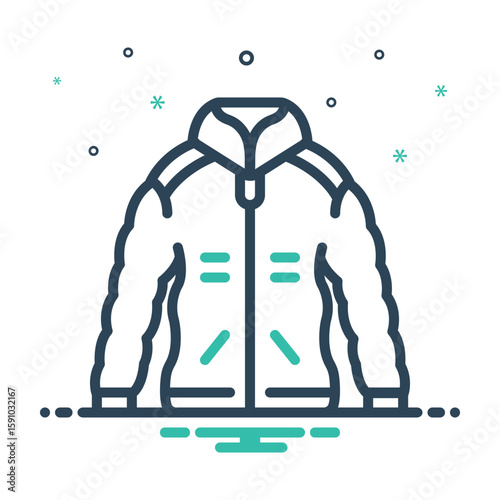 Mix icon for jacket