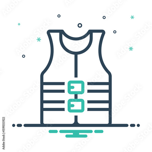 Mix icon for vest