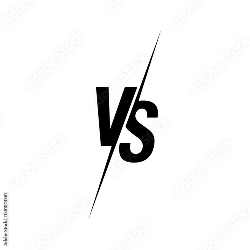 Versus Or VS Letters Logo Design Inspiration