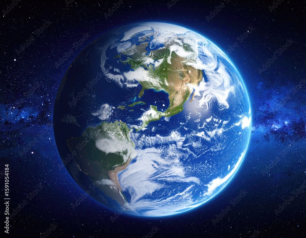 Earth from space, detailed view (4) Earth from space, detailed view (4)