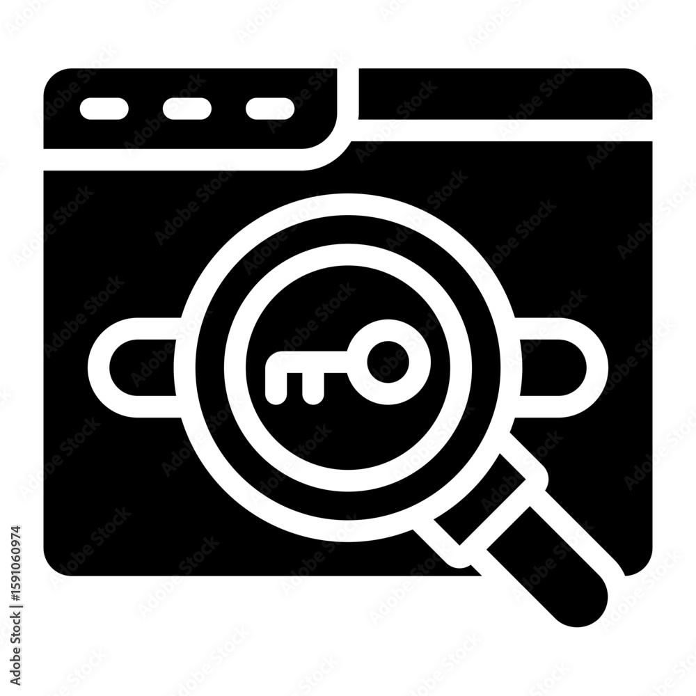 Fototapeta premium keyword icon