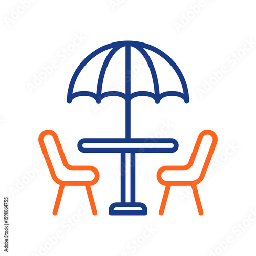 Outdoor Seating Icon