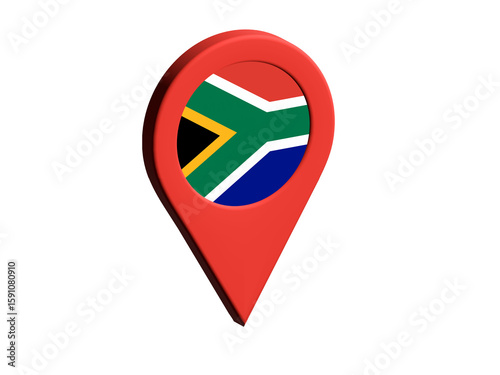 The flag of south africa, The flag of south africa in location icon, mockup of south africa flag Free Download The flag of south africa, The flag of south africa in location icon, mockup of south africa flag - GFXLoad