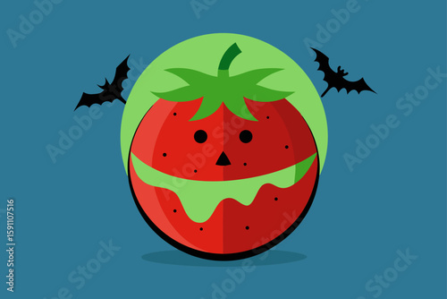 strawberry and tomato