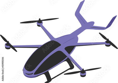 Futuristic passenger drone, electric VTOL aircraft, air taxi innovation, urban mobility solution, autonomous flying vehicle, smart transportation, aerial technology