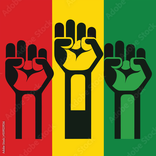 Colorful illustration of a diverse group of people's hands joining together, symbolizing unity, help, and volunteerism