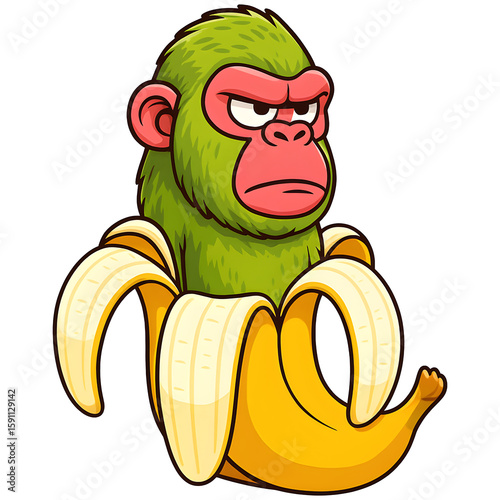 Wallpaper Mural Chimpanzini Bananini Italian Brainrot Meme Character Torontodigital.ca