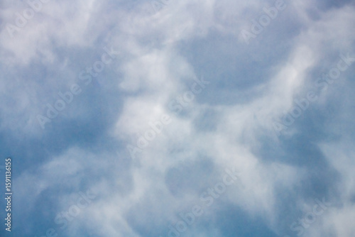 Fototapeta Naklejka Na Ścianę i Meble -  Cloud patterns in the cloud covered sky