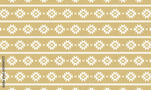 ベージュ色の横にラインが入ったオルテガ模様