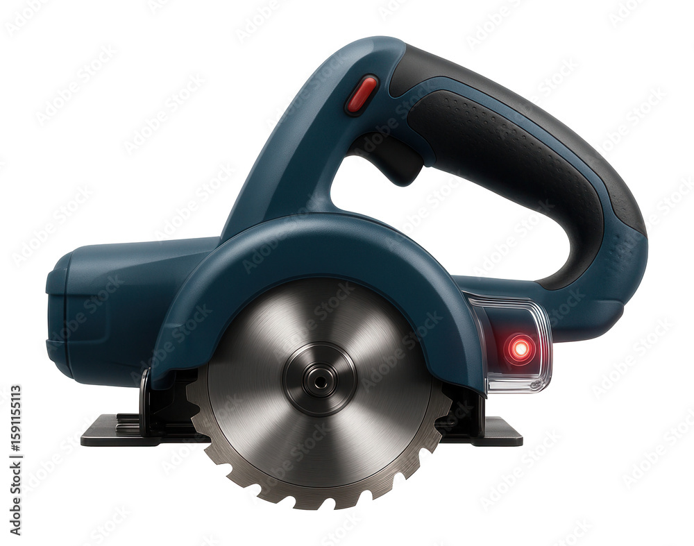Handheld electric tile cutter with a laser guide, used for intricate bathroom installations. Handheld electric tile cutter with a laser guide, used for intricate bathroom installations.