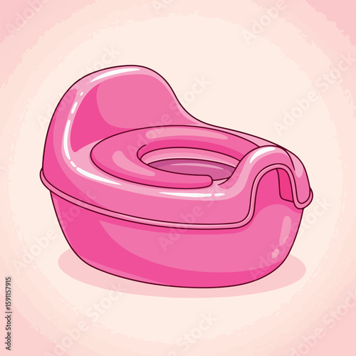 illustration, baby, toilet, vector, potty, child, hygiene, training, learning, isolated, cute, childhood, pot, design, bathroom, toddler, happy, small, seat, infant, icon, kid, urine, symbol, cartoon,