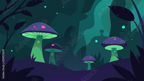 mushroom in the forest