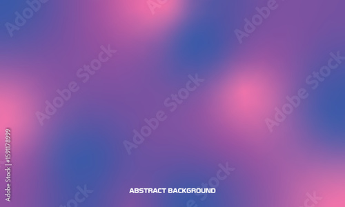 Vibrant Abstract Gradient Background with Purple, Pink, and Blue Soft Blurred Colors for Modern Design and Digital Art
