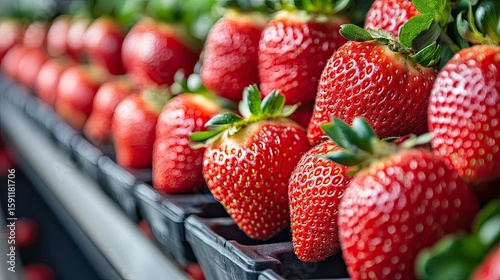 Ripe Strawberries Macro Delicious Red Berry Close Fresh Fruit Healthy Sweet Food Dessert Plant Organic Vitamin Summer