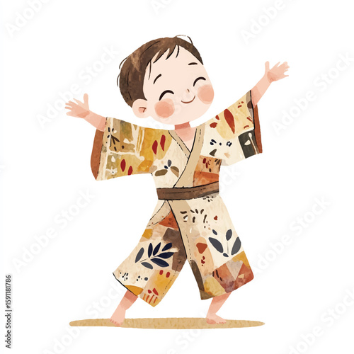 cute a man Traditional Dance Show